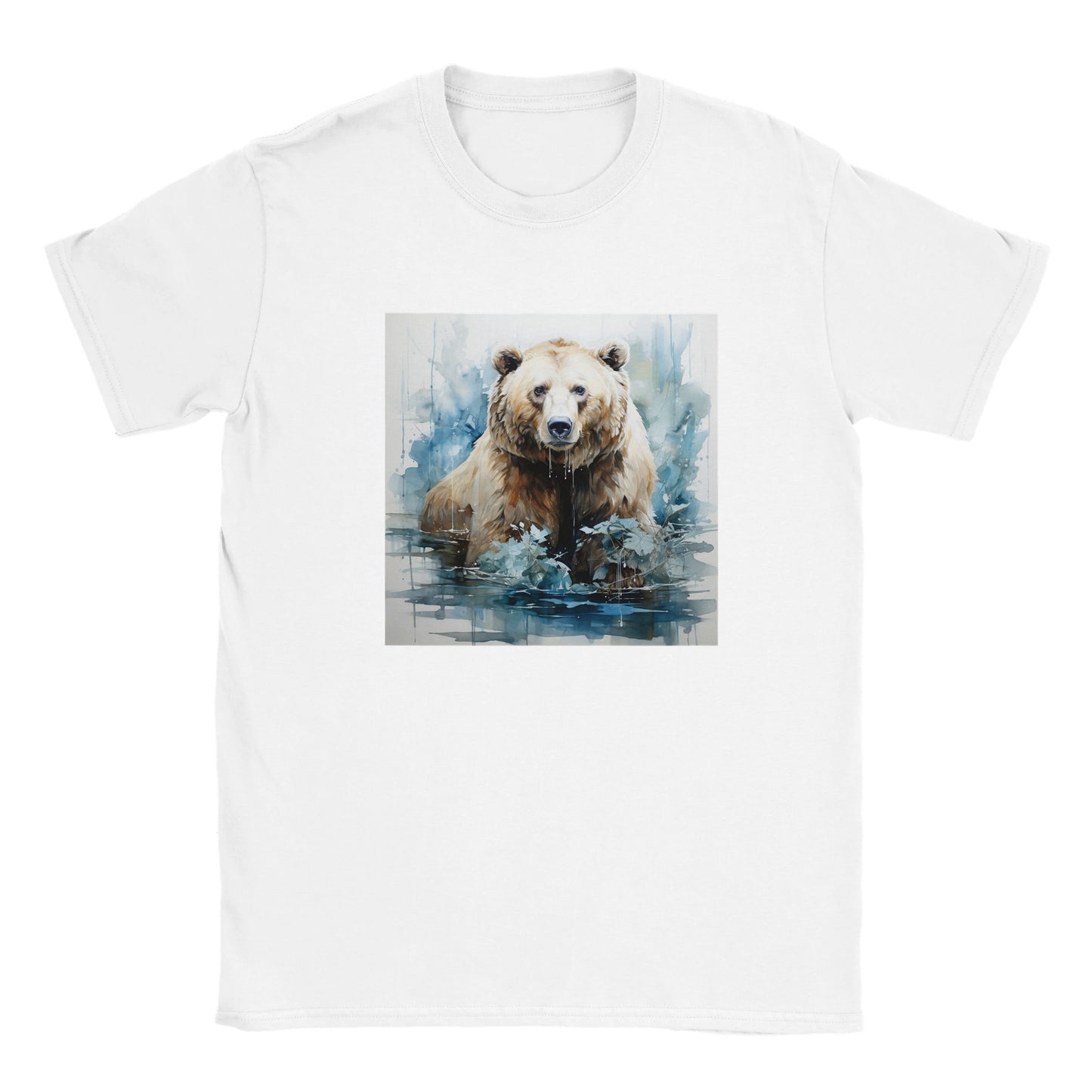 Melting glaciers - Kids' classic crew-neck t-shirt