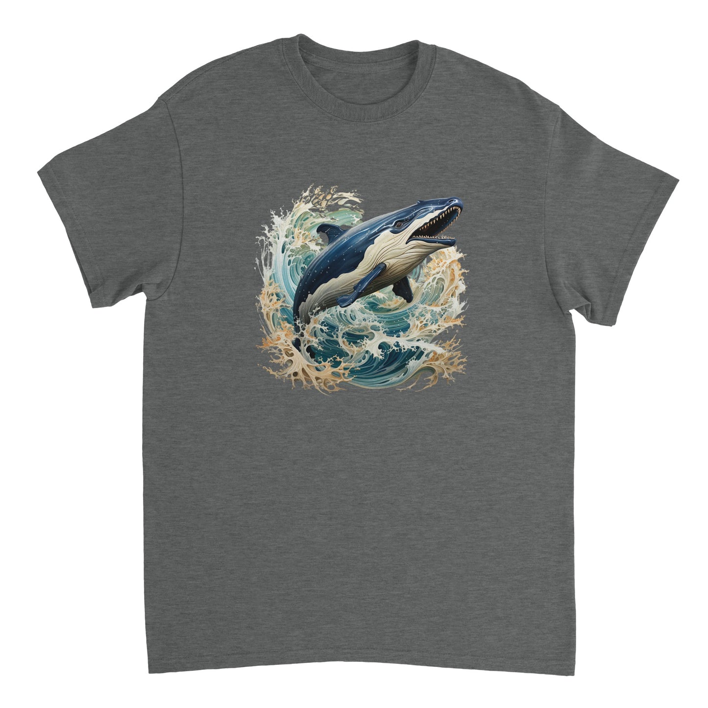 L'Orca- T-shirt girocollo unisex pesante