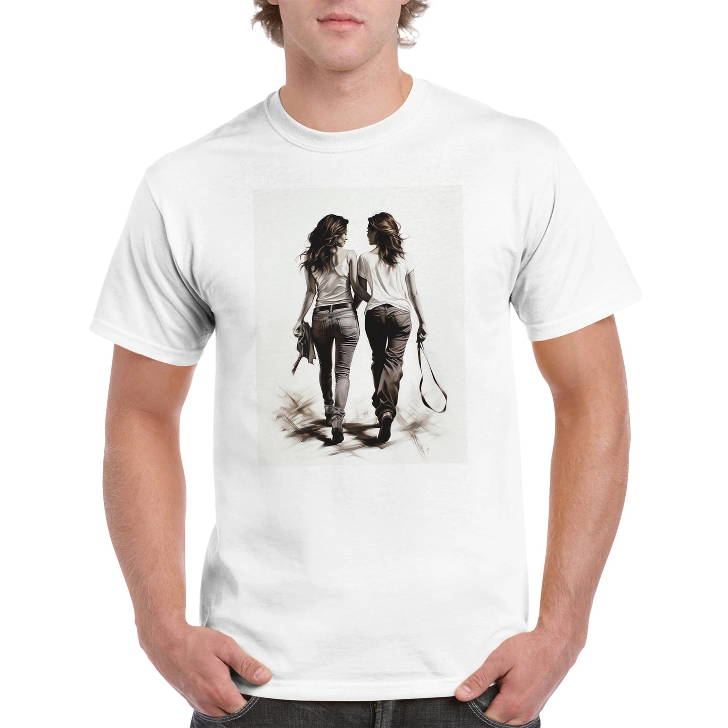 L'Amore - Heavy unisex crew-neck t-shirt