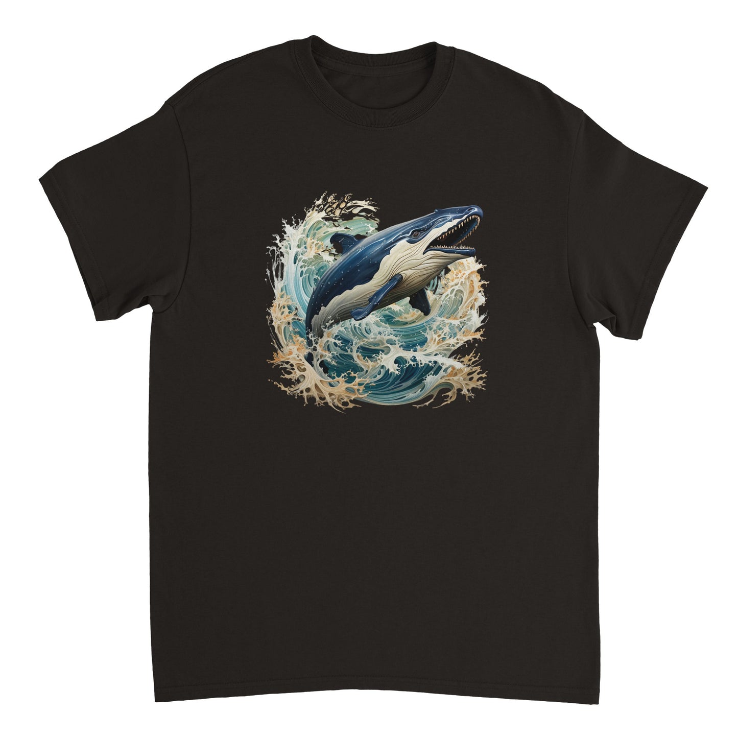 L'Orca- T-shirt girocollo unisex pesante