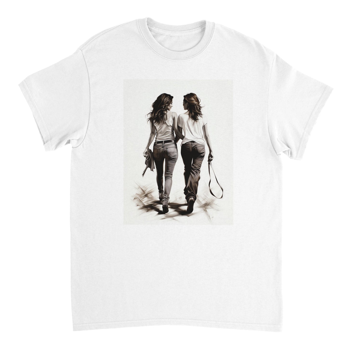 L'Amore - Heavy unisex crew-neck t-shirt