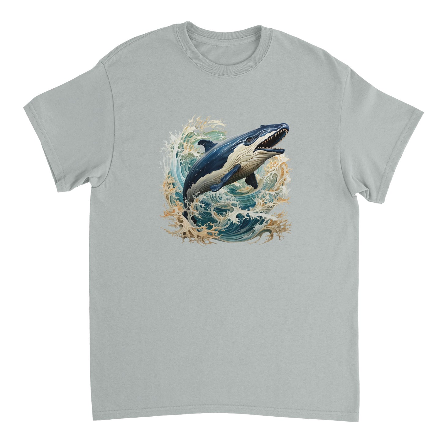 L'Orca- T-shirt girocollo unisex pesante