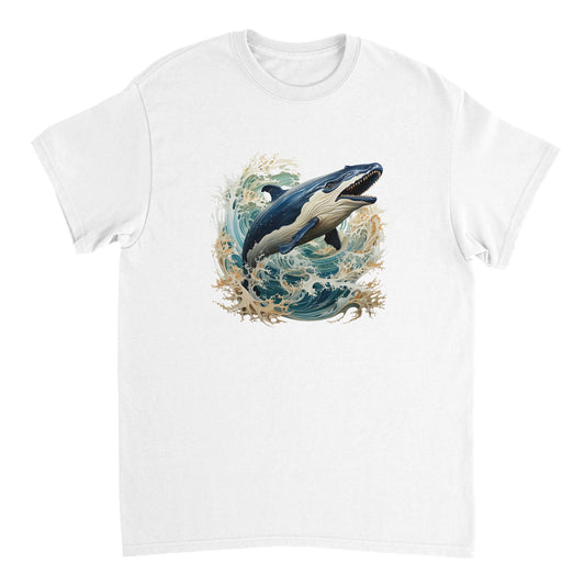 L'Orca- T-shirt girocollo unisex pesante